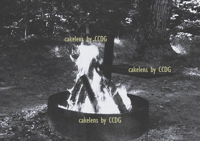 Campfire Ring with Fire