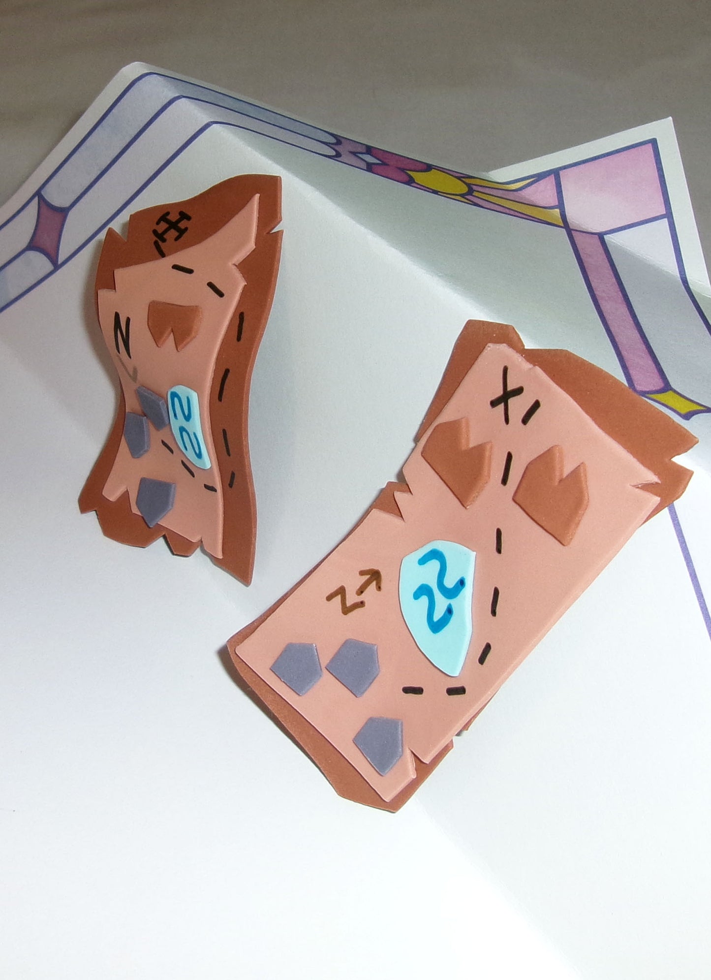 Nautical-Cupcake Treasure Maps