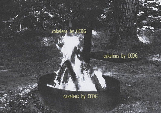 Campfire Ring with Fire