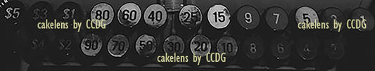 Old Cash Register Buttons