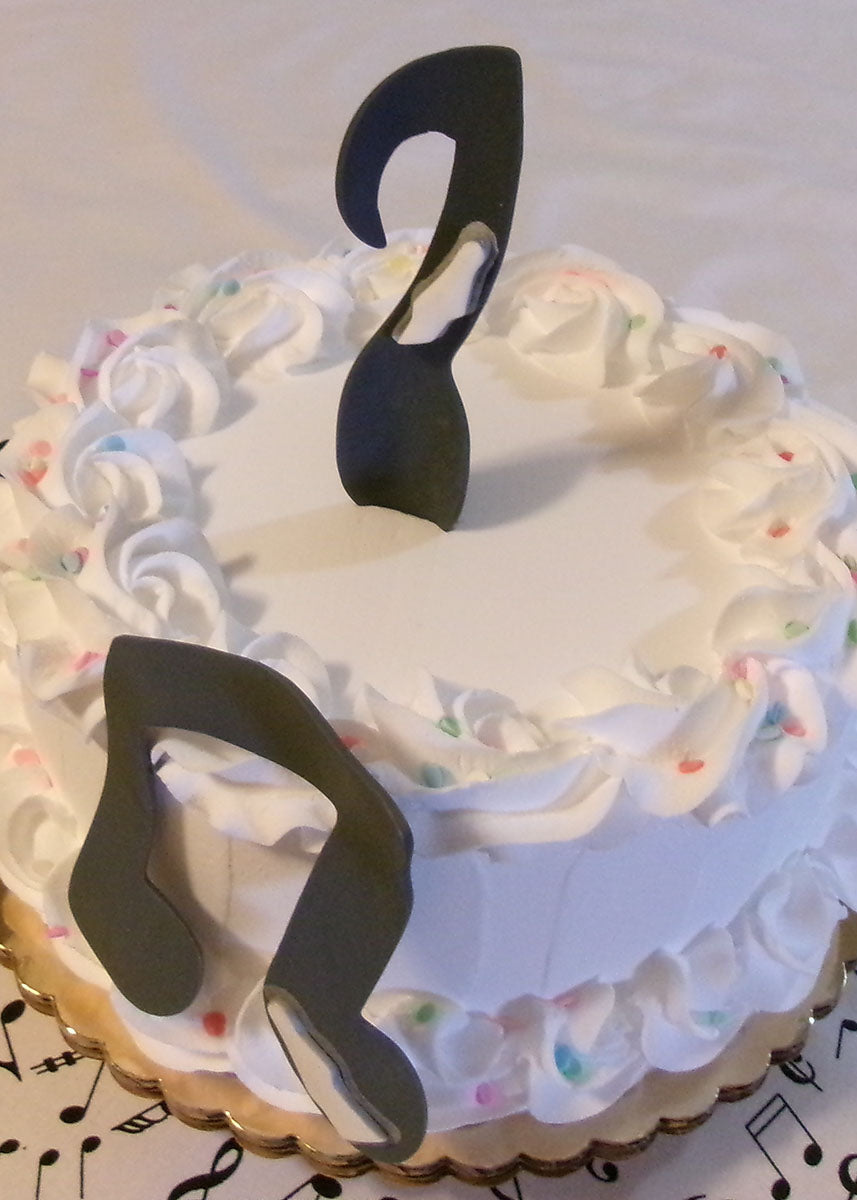 Music Notes and Instruments for Cakes